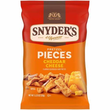 Snyder's of Hanover PretzelsBuy 1 Get 1 FREEFree item of equal or lesser price.
10 to 13.5-oz or Gluten Free Pretzels, 7 or 8-oz bag