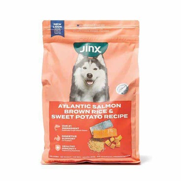 Jinx Premium Dog FoodBuy 1 Get 1 FREEFree item of equal or lesser price.
4-lb pkg.; or Kibble Sauce, 12-oz bot.