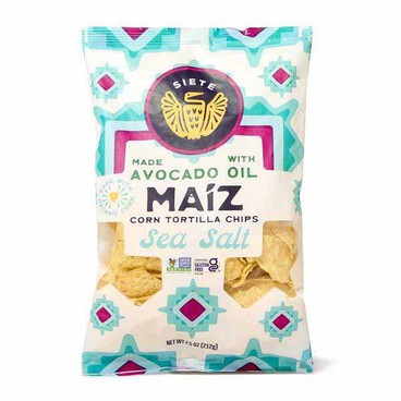 Siete Ma&iacute;z Corn Tortilla ChipsBuy 1 Get 1 FREEFree item of equal or lesser price.
7.5-oz bag