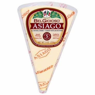 Belgioioso Asiago CheeseBuy 1 Get 1 FREEFree item of equal or lesser price.
Located in the Deli Specialty Cheese Section, 8-oz pkg.