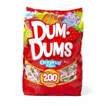 Dum Dums PopsBuy 1 Get 1 FREEFree item of equal or lesser price.
Original Mix, 200-ct. 33.9-oz bag 
(Offer Good Until 10/31)