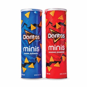 Frito Lay Snacks Mini CanistersBuy 1 Get 1 FREEFree item of equal or lesser price.
5.125-oz pkg.