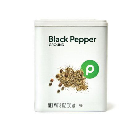 Save $1.00 Off The Purchase of One (1) Publix Ground Black Pepper Or Whole Black Pepper or Black Pepper Grinder, 1.85 to 6-oz pkg.