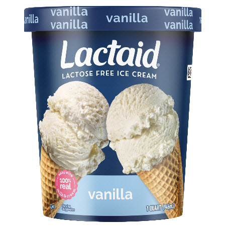 Save $1.00 on any ONE (1) Lactaid Ice Cream 32oz, any variety