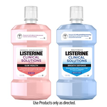 Save $3.00 on any ONE (1) LISTERINE® Clinical Solutions product (excludes trial & travel sizes)
