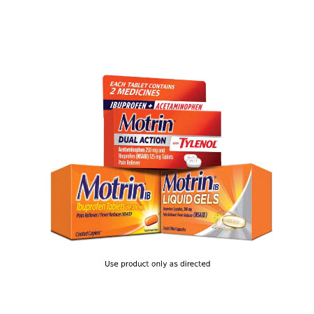 Save $2.00 on any ONE (1) Adult MOTRIN&reg; Product (excludes trial & travel sizes)