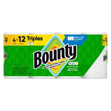 Save $2.00 on ONE Bounty Paper Towel Product 6 Double Roll, 6 Double Plus Roll and 4 Triple Roll (excludes Bounty Essentials and trial/travel size).
