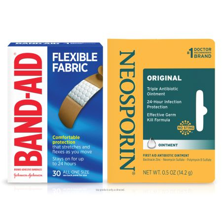 Save $1.00 on any ONE (1) BAND-AID&reg; Brand Adhesive Bandages, BAND-AID&reg; Brand of First Aid or NEOSPORIN&reg; product