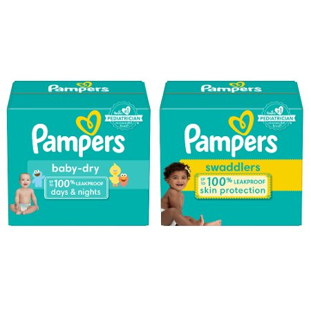 Save $5.00 on ONE BOX Pampers Swaddlers, Cruisers OR Baby Dry Diapers (excludes Huge Pack, Cruisers 360, Swaddlers 360 and Swaddlers Overnights).