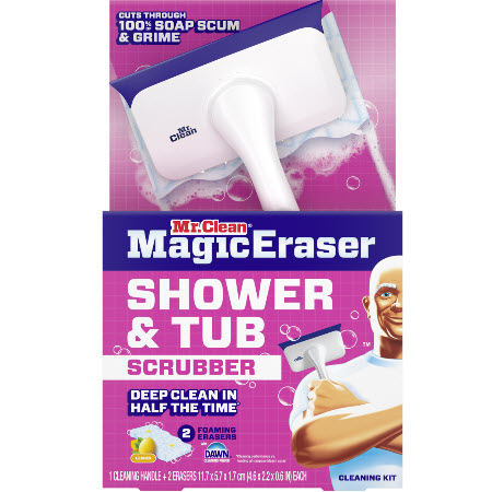 Save $3.00 on any ONE (1) Mr. Clean Shower and Tub Scrubber Starter Kit