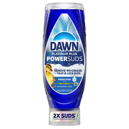 Save $1.00 on ONE Dawn Ultra 30oz - 56oz, Platinum 24oz - 32.7oz, OR Powersuds 17.4oz - 21.6oz (excludes travel/trial size).