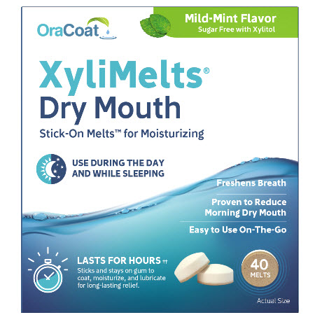 Save $2.00 on any ONE (1) Oracoat XyliMelts for Drymouth Mild Mint 40ct