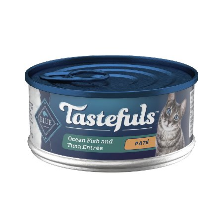 Save $0.50 when you buy TWO (2) cans of BLUE Tastefuls wet cat food or Purees (excludes multipacks)
