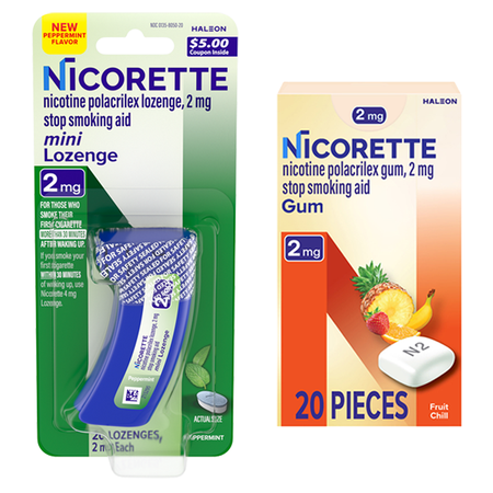 Save $3.00 on any ONE (1) Nicorette 20 To 24 ct or Nicoderm Cq 7 Ct.