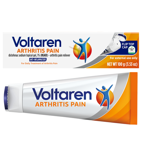 Save $4.00 on any ONE (1) Voltaren Arthritis Pain Gel 100g or larger