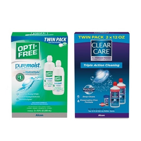 Save $6.00 on ONE (1) Opti-Free PureMoist, Replenish 20oz Twin Packs OR Clear Care, Clear Care Plus 24oz Twin Packs