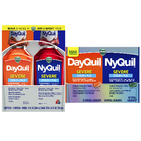 Save $2.00 on any ONE (1) Vicks DayQuil & NyQuil Combo 2 pack 12 oz Bottles or LiquiCaps 48 ct