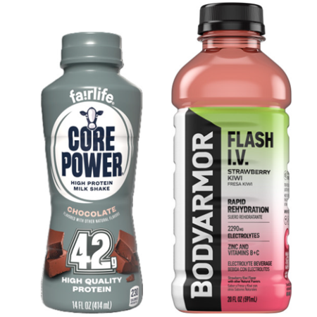 Buy any ONE (1) Core Power 26g/42g 14oz, Get any ONE (1) BODYARMOR Flash IV 20oz FREE
