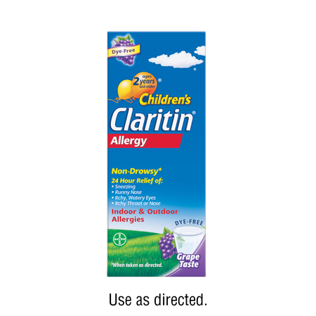 Save $3.00 on any ONE (1) Non-Drowsy Children's Claritin&reg; Syrup 4oz (excludes Claritin&reg;)