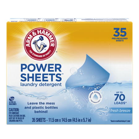 Save $1.00 on any ONE (1) Arm & Hammer  Laundry Sheets