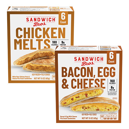 Save $2.00 on any ONE (1) Sandwich Bros.&reg; Frozen Sandwiches 6 ct
