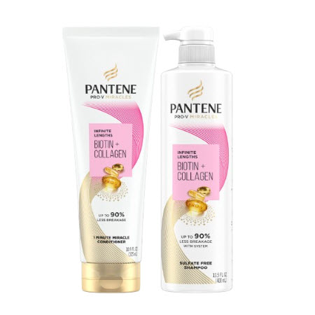Save $3.00 on any ONE (1) Pantene Pro-V Miracles 10.9 oz or 13.5 oz (excludes trial/travel size)