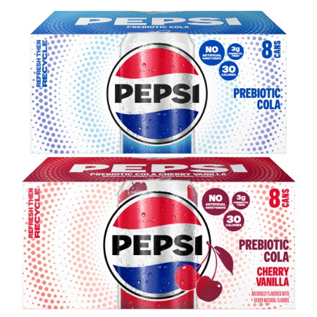 Save $4.00 on any ONE (1) Pepsi Prebiotic 8pk