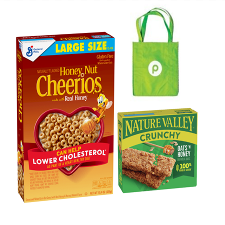 FREE Publix Reusable Bag (up to $2.99) when you Spend $15 on General Mills Products