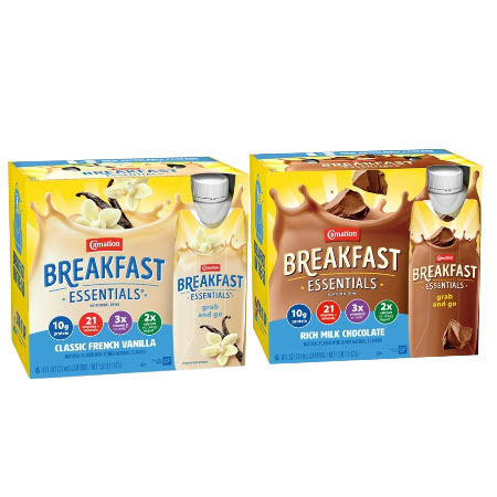 Save $2.00 on any ONE (1) Carnation Breakfast Essentials&reg; products (excludes 8 oz single bottles)