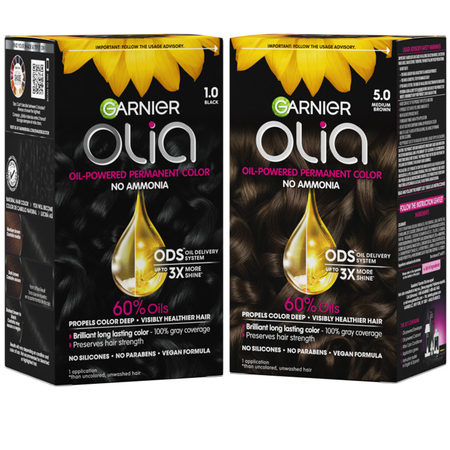 Save $6.00 on any TWO (2) Garnier® Olia® haircolor products