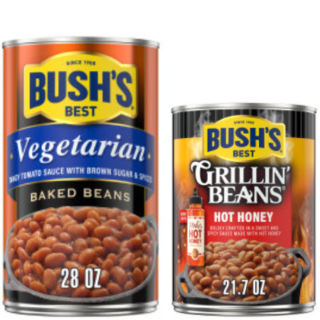 Save $1.00 on any TWO (2) Bush's Baked Beans 28 oz. or 21/22 oz. Grillin' Beans