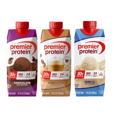 Save $1.00 on any ONE (1) Premier Protein 4ct shakes
