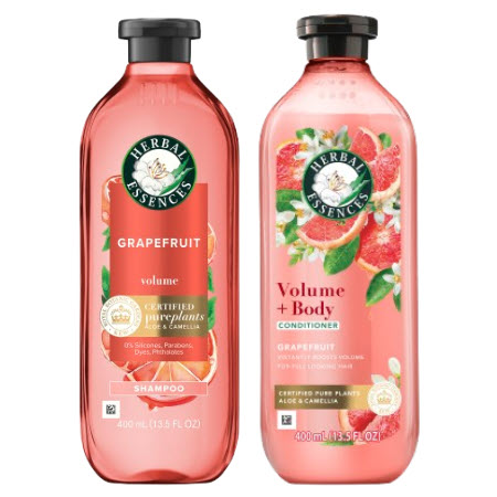 Save $3.00 on any ONE (1) Herbal Essences Pure Plant Essences Shampoo, Conditioner OR Treatment