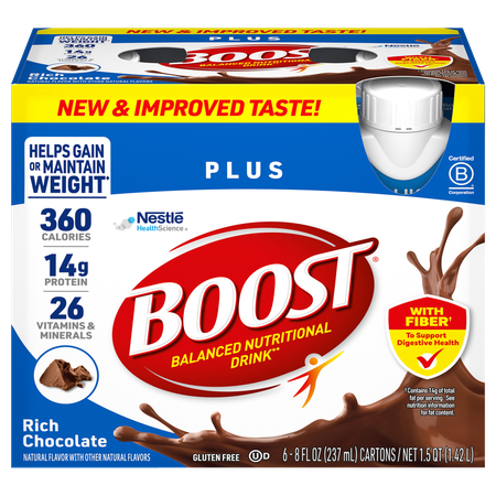 Save $3.00 on ONE (1) BOOST® Plus 4pk or larger