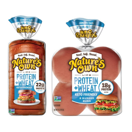 Save $2.00 on any ONE (1) Nature's Own&reg; Protein + Wheat  Loaf or Buns.