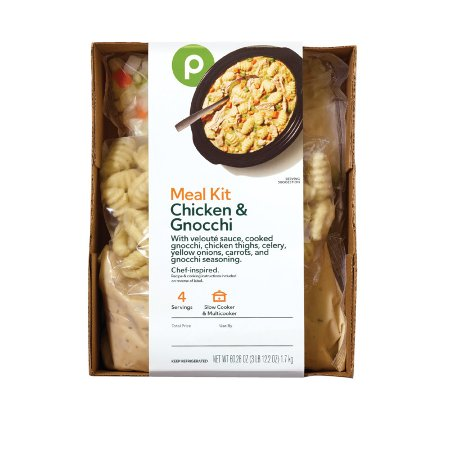 Save $1.00 Off The Purchase of One (1)  Publix Slow Cooker Meal Chicken and Gnocchi, 60.28-oz pkg.