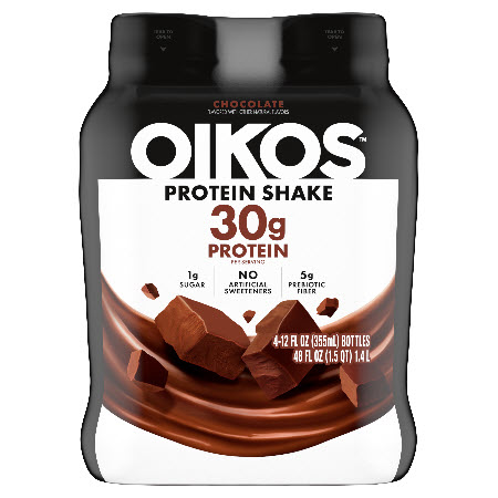 Save $4.00 on any ONE (1) Oikos Protein Shake, 4pk