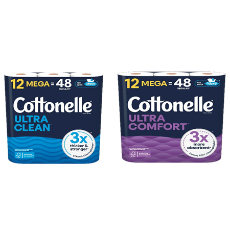 Save $2.00 on any ONE (1) Select Cottonelle&reg; Toilet Paper
