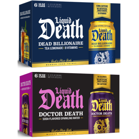 Save $2.00 on any TWO (2) Liquid Death 12oz 6pks