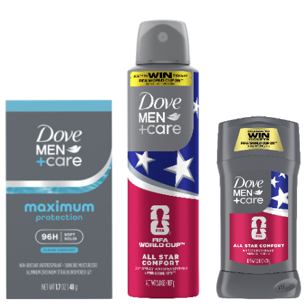 Save $2.00 on any ONE (1) Dove Men+Care Antiperspirant or Deodorant Stick, Dry Spray, or Whole Body (excludes Twin Packs and Trial and Travel Sizes)