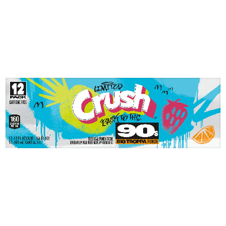 Save $1.50 on any TWO (2) 12pk 12oz Crush, Schweppes, Starry, Mug, and Brisk