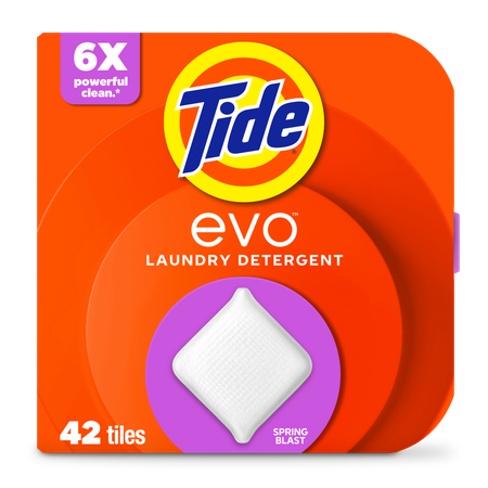 Save $3.00 on ONE Tide EVO Laundry Detergent 42 ct (excludes trial and travel size).