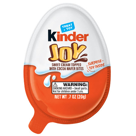 Save $0.50 on any ONE (1) Kinder Joy Egg