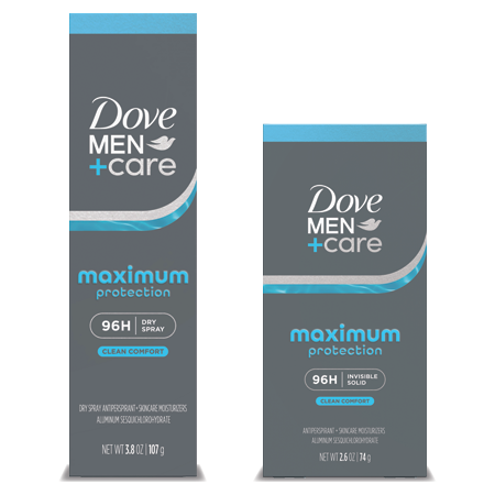 Save $3.00 on any ONE (1) Dove Men+Care Maximum Protection Stick or Spray