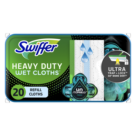 Save $2.00 on ONE Swiffer Refill Product OR 3ft Duster Starter Kit (includes 20ct or Larger Dry and Wet cloth refills, 10ct or Larger XL Dry and Wet c