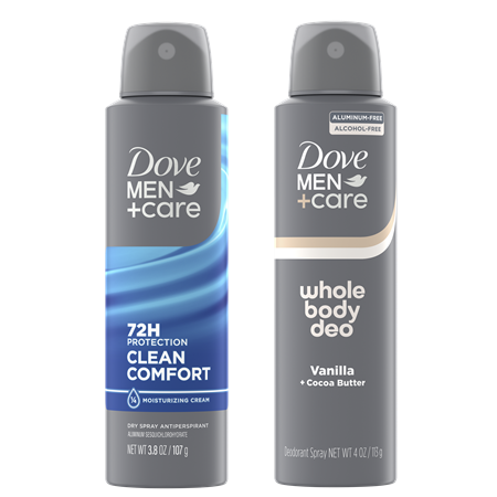 Buy any ONE (1) Dove Men+Care Dedorant Dry Spray or Whole Body 3.8-4-oz and Get ONE (1) FREE (equal or lesser value)