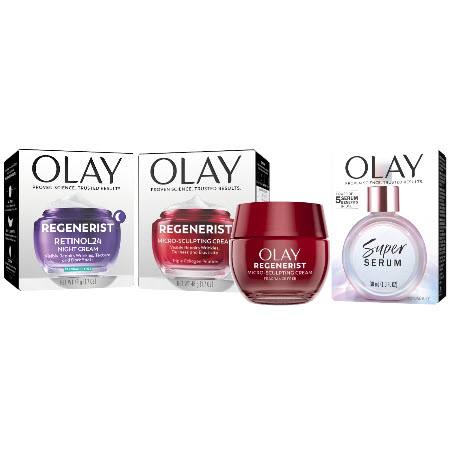 Save $4.00 on any ONE (1) Olay Facial Moisturizer, Eye, Serum or Treatment