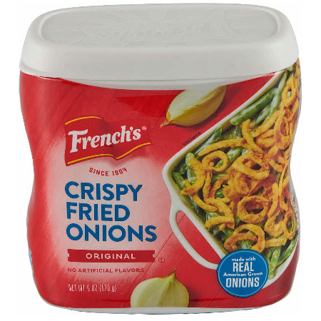 Save $1.00 on any ONE (1) French's Fried Onions 6oz