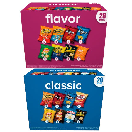 Save $2.49 on any ONE (1) 28Ct. Frito Lay Variety Pack