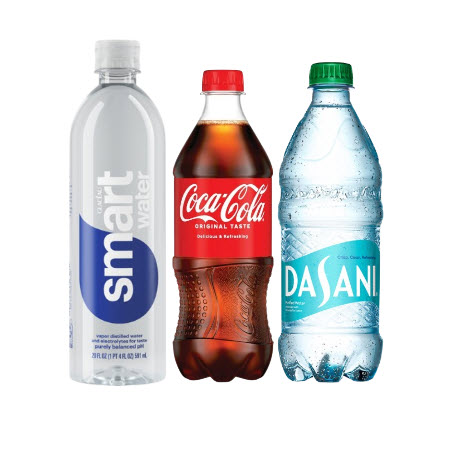 Buy any ONE (1) Coca-Cola 20oz Soft Drinks and Get ONE (1) Dasani 20oz or smartwater 20oz FREE
